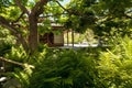 Tranquil Japanese Friendship Garden at the Balboa Park in San Di Royalty Free Stock Photo