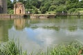 Tranquil lake and garden in East Sussex