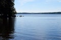 Tranquil lake view. Savonia, Finland.