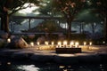 Tranquil Meditation Garden for Remembrance A