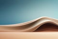 tranquil minimalistic background with a single curved line, evoking a sense of calm and serenity