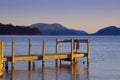 Tranquil Morning at Lake George Royalty Free Stock Photo