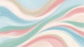 Tranquil Pastel Waves Abstract Background Texture with Soft Flowing Colors Gentle Brushstrokes Royalty Free Stock Photo