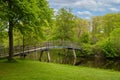 Tranquil scenery of natural Westbroekpark city park in the Hague, Holland, Netherlands, nature landscape