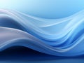 Tranquil Serenity: Serenely Blue PowerPoint Background for a Calm and Peaceful Presentation Royalty Free Stock Photo