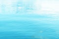 Tranquil surface texture of the ocean. Water ripples. Blue sea water in calm. Crystal clear sea water texture background. Turquois Royalty Free Stock Photo