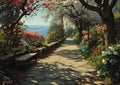 Tranquil Trails: A Serene Stroll Through Enchanting Gardens