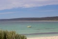 Isolated Hamelin Bay, South Western Australia on a cloudy summer afternoon.