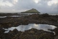 Tranquil view of a seashore Royalty Free Stock Photo