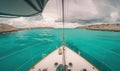 Tranquil Waterscape in the Exumas, Bahamas After Winter Storm. Perfect for Travel Brochures.