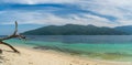 Tranquil white sand Sai Kha Beach with in Ra Wi Island, Southern of Thailand