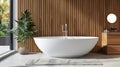 Tranquil zen minimalism a functional, serene bathroom design for ultimate relaxation