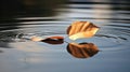 tranquility s leaf Royalty Free Stock Photo