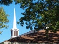 Tranquility After The Storm For This Steeple Royalty Free Stock Photo