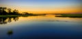 Tranquility Sunset on Estuary Royalty Free Stock Photo