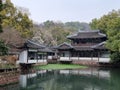 Tranquillity in Chinese Garden Royalty Free Stock Photo