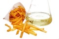 Trans fat concept Royalty Free Stock Photo