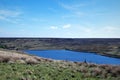Harden Reservoir, near Dunford Bridge, Barnsley, South Yorkshire, England. Royalty Free Stock Photo
