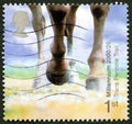 Trans Pennine Trail UK Postage Stamp
