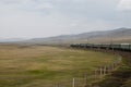 Trans Siberian Rail - Mongolia Royalty Free Stock Photo