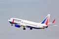 Transaero Boeing 737 Royalty Free Stock Photo