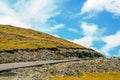 Transalpina landscape Royalty Free Stock Photo