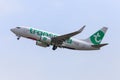 Transavia jet take-off