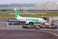 Transavia Boeing 737 at gate