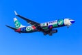 Transavia jet Peter Pan Royalty Free Stock Photo