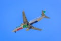 Transavia jet underside