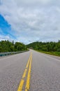 TransCanada highway Royalty Free Stock Photo