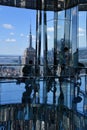 Transcendence room at The Summit observation deck at One Vanderbilt in Manhattan, New York City