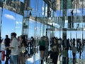 Transcendence room at The Summit observation deck at One Vanderbilt in Manhattan, New York City