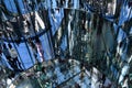 Transcendence room at The Summit observation deck at One Vanderbilt in Manhattan, New York City Royalty Free Stock Photo