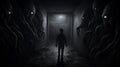 Transcendental Darkness: A Journey Through A Suspicious Dark Corridor
