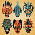 Transcending Boundaries: Exploring Cross-Cultural Influences in Tribal Masks