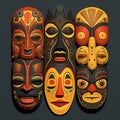 Transcending Boundaries: Exploring Cross-Cultural Influences in Tribal Masks