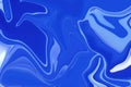 transcending boundaries with immersive hand-painted background with mixed liquid blue paints abstract fluid acrylic painting