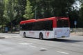 Transdev Bus Number 320 At Amsterdam The Netherlands 29-6-2024 Royalty Free Stock Photo