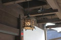 a transduction Lamp Decoration at kyoto, Japan