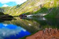 Transfagarasan Balea in the Fagaras Mountain, Romania Royalty Free Stock Photo