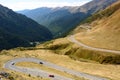 Transfagarasan road on the southern side. Romania Royalty Free Stock Photo