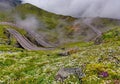 Transfagarasan, famous road in Romania