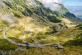 Transfagarasan highway, the most beautiful road in Europe, Romania Transfagarashan Royalty Free Stock Photo