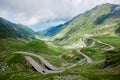 Transfagarasan highway, probably the most beautiful road in world, Romania Royalty Free Stock Photo