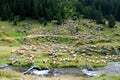 The Transfagarasan Highway is Romania's most spectacular road Royalty Free Stock Photo