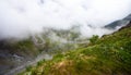 Transfagarasan mountain road from Romania Royalty Free Stock Photo