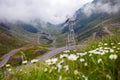 Transfagarasan mountain road from Romania Royalty Free Stock Photo