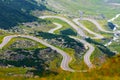 Transfagarasan mountain road Royalty Free Stock Photo