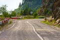 Transfagarasan mountain road Royalty Free Stock Photo